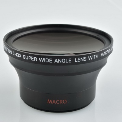 direct deal 0.43X fisheye camera Additional camera lens 58MM Super wide-angle lens Cross border selling