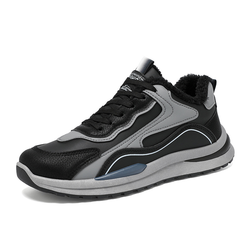 Agam zapatos de hombre 2025 nuevos zapatos de algodón cálidos de invierno, zapatos deportivos casuales para hombres, zapatos de carrera para hombres image 6