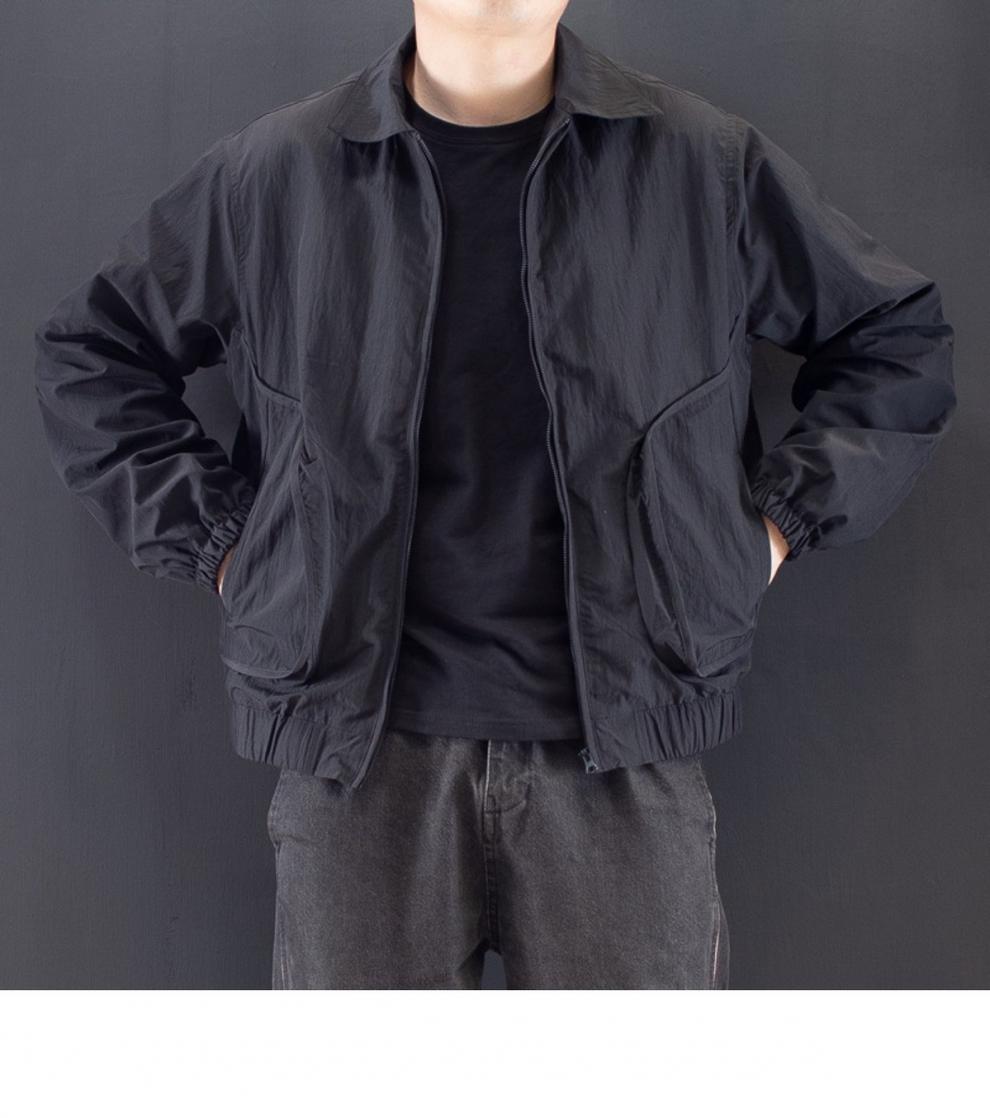 Purchase by Size Chart 2024 Spring and Autumn New Coat Brand Workwear Casual Jacket Trendy Versatile Men's Wear_voghion.com