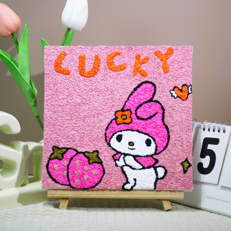 パルプ画diy材料バッグ手作り創意装飾画小学生充填画屋台半製品セット|undefined