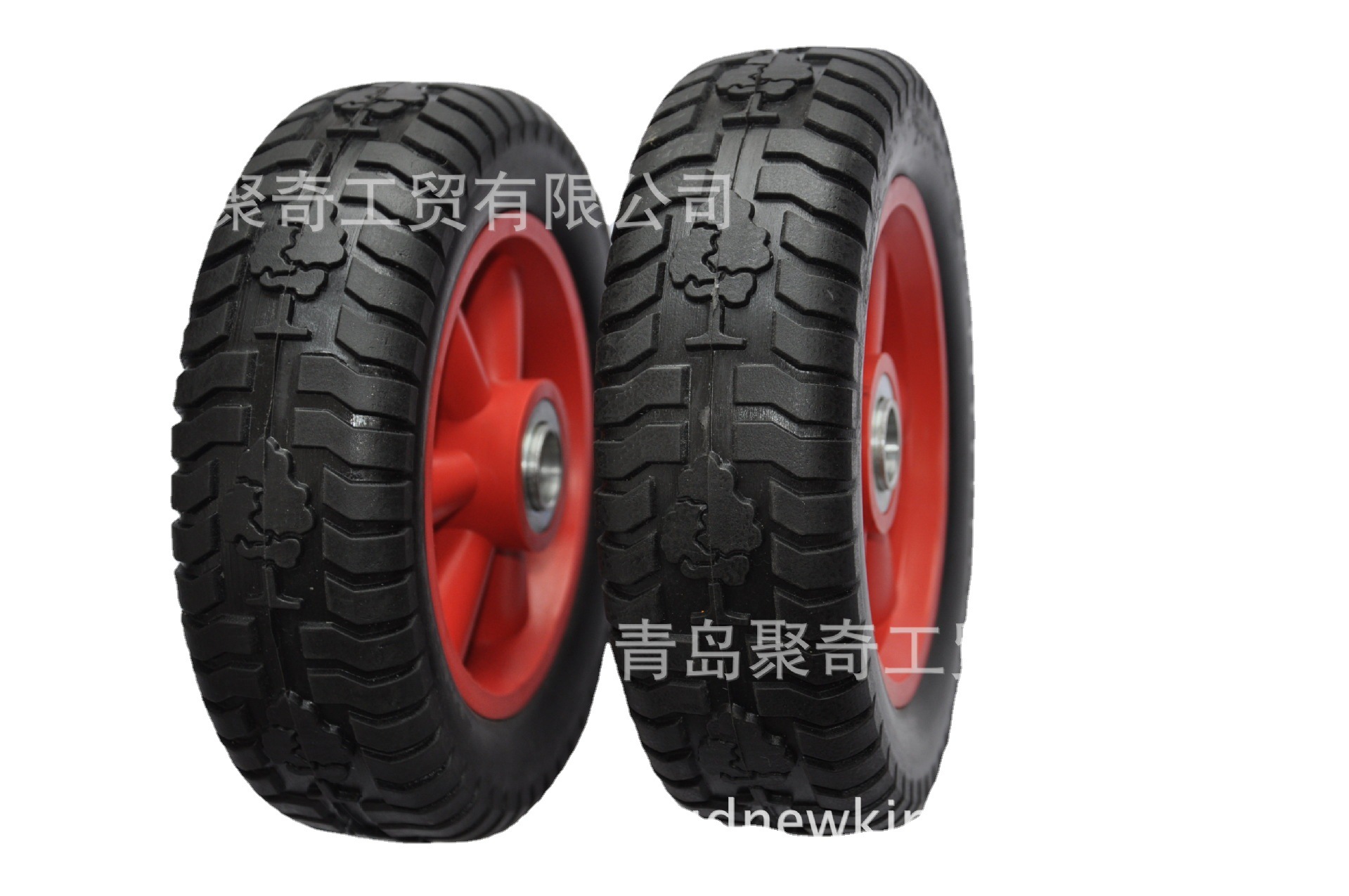厂家批发：6寸 8寸 10寸 PU发泡塑料轮 工具车轮 清洁车轮子