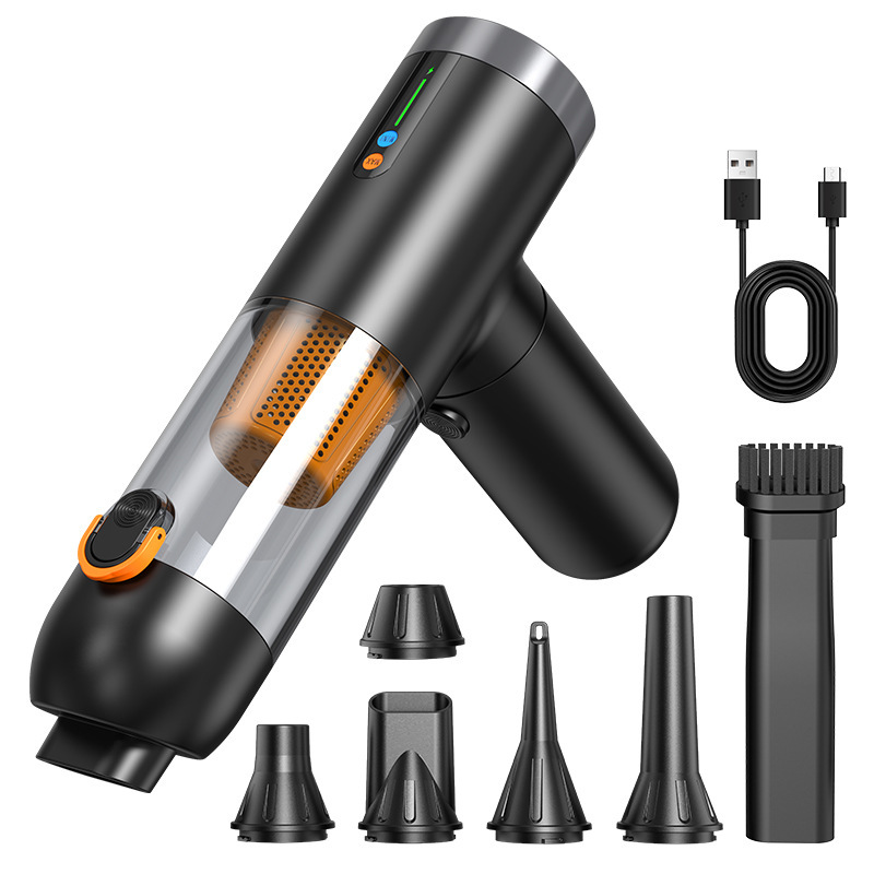 便携式手持无线吸尘器车载吸尘器车家两用大吸力多功能无刷吹尘器