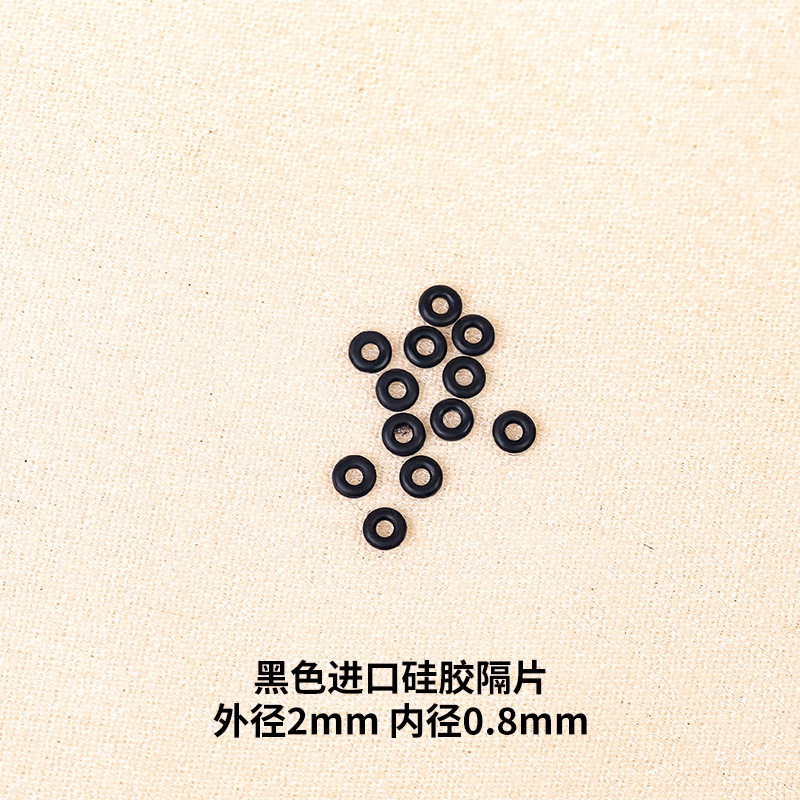 涛透明手串シリカゲルスペーサー部品超薄型水晶ステルスプラスチック隔珠文遊びスペーサー