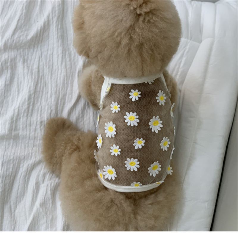 애완 동물 고양이 의류 중소 개 Fadou 고양이 테디 Bixiong 개 옷 선 스크린 조끼 개 옷 용품