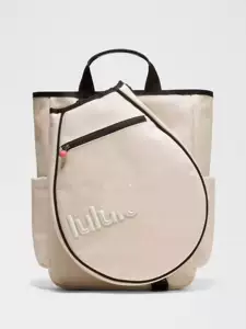 กระเป๋าเป้ใส่ไม้เทนนิสผ้าแคนวาส 19L