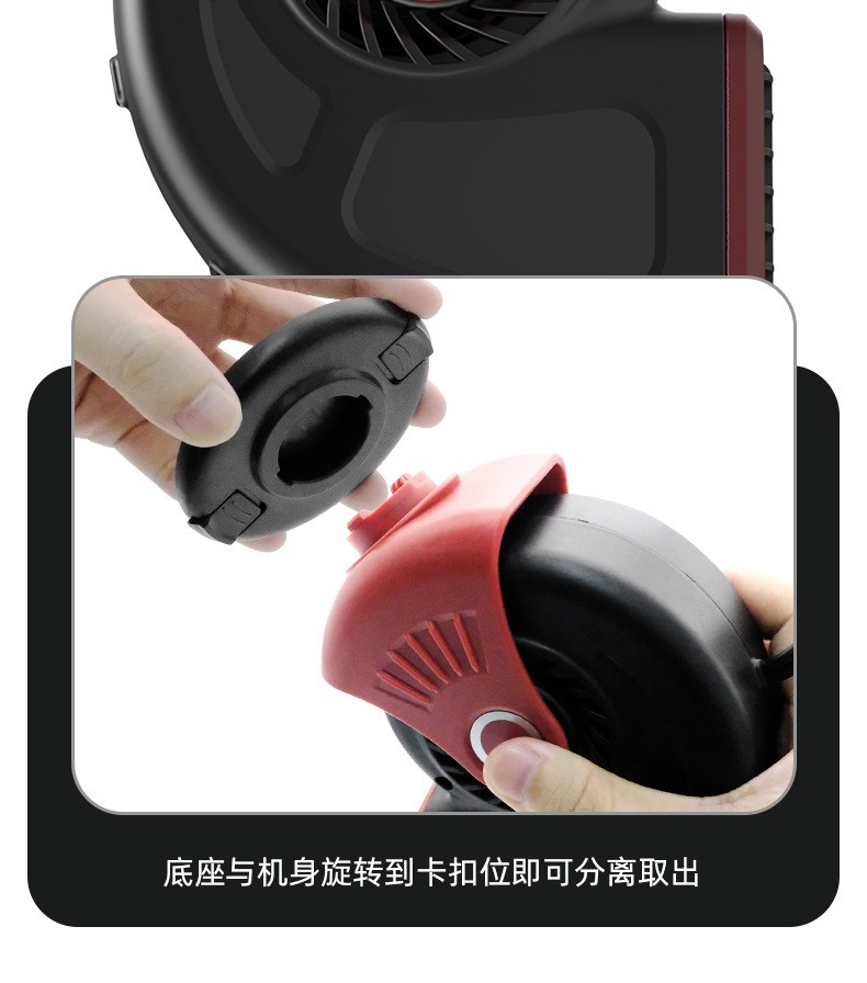 Car Heater Mini Car Heater 12V Defogging and Defrosting Heater 24V Heating and Cooling Dual-Purpose Electric Heating Fan