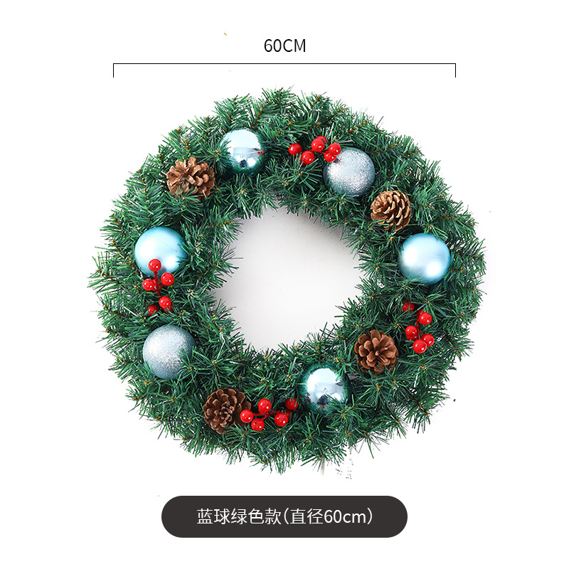 Amazon popular guirnalda de Navidad ratán 40/50/60cm decoración de Navidad Garland decoración escena diseño