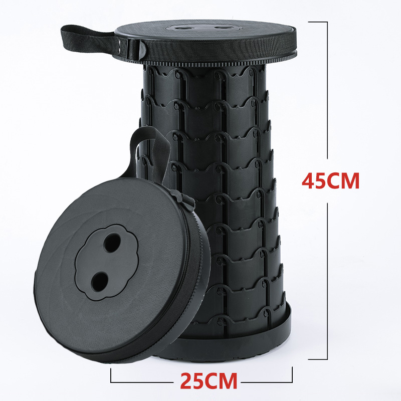 Asiento Maza eléctrico portátil coche eléctrico dibujo niño taburetes telescópicos coche artefacto de plástico cola plegable pequeño