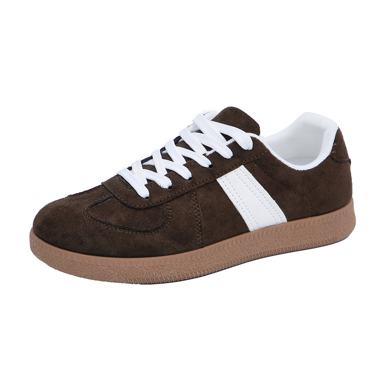 2026 zapatos de entrenamiento de cabeza redonda, zapatos blancos planos, zapatos de skate de altura baja, exportaciones transfronterizas de zapatos de entrenamiento de entrenamiento