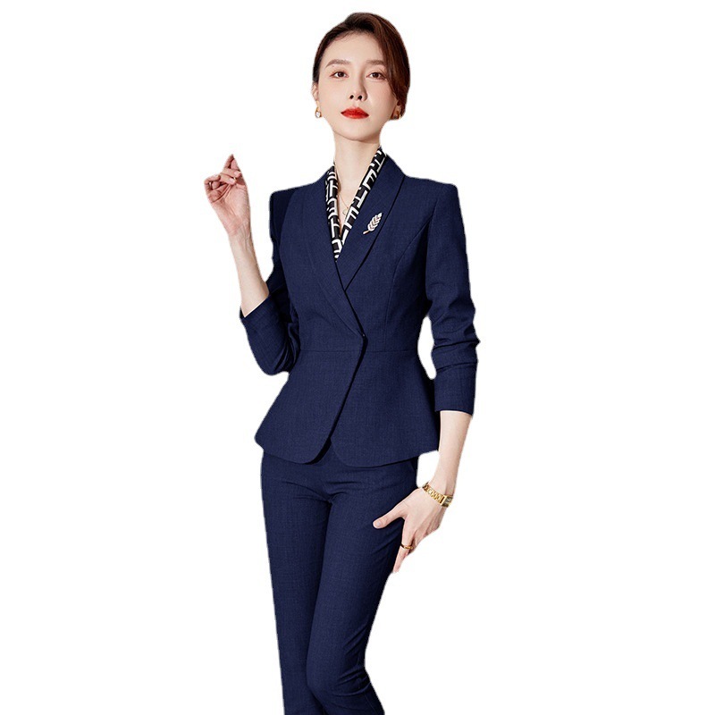 高級職業服正装女性気質女神範銀行マネージャー司会者職業服正式な場合作業服|undefined