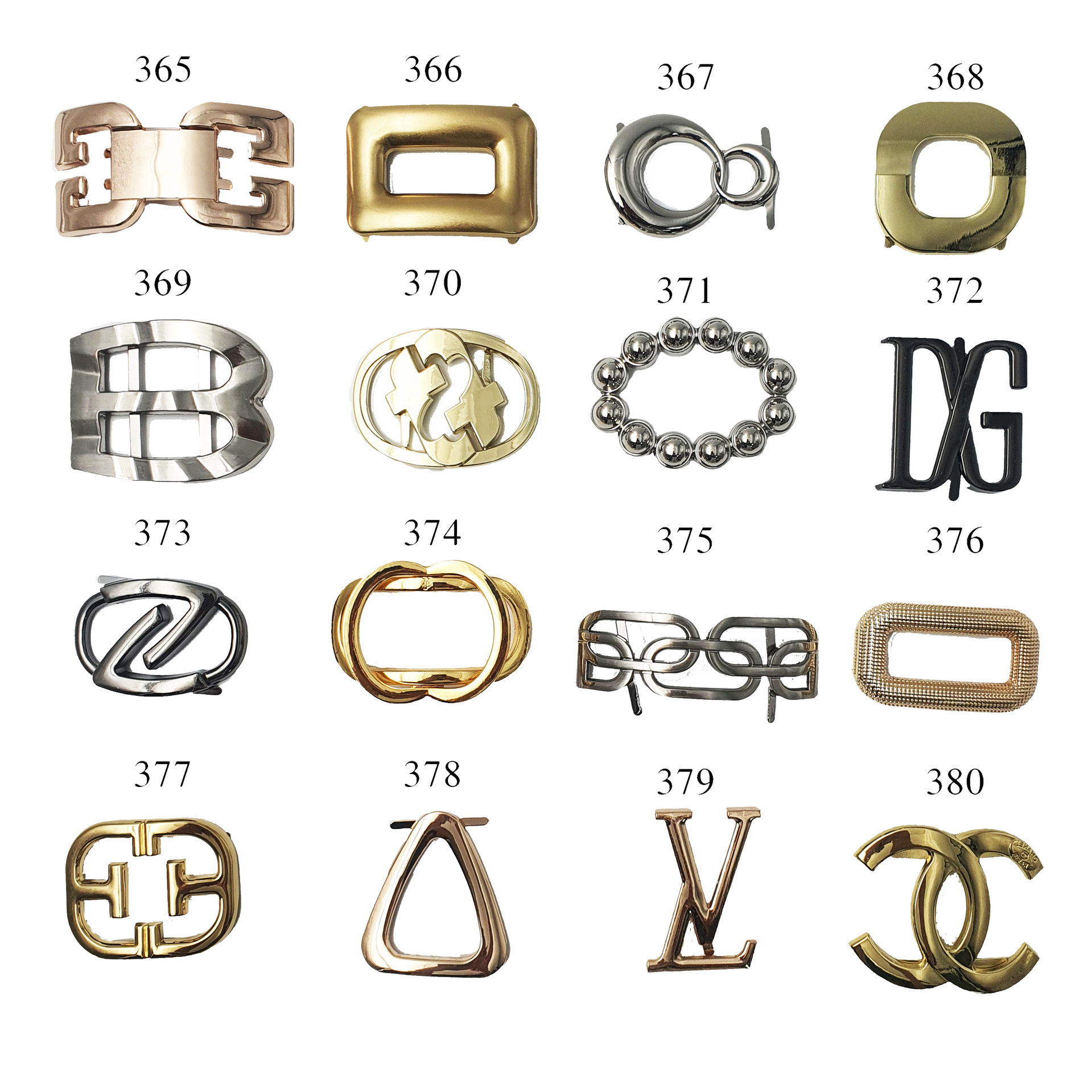 Un accesorio de hardware de zapatos de cuero con botones decorativos metálicos para ropa, zapatos, botones de ajuste de fundición a presión de aleación de zinc al por mayor