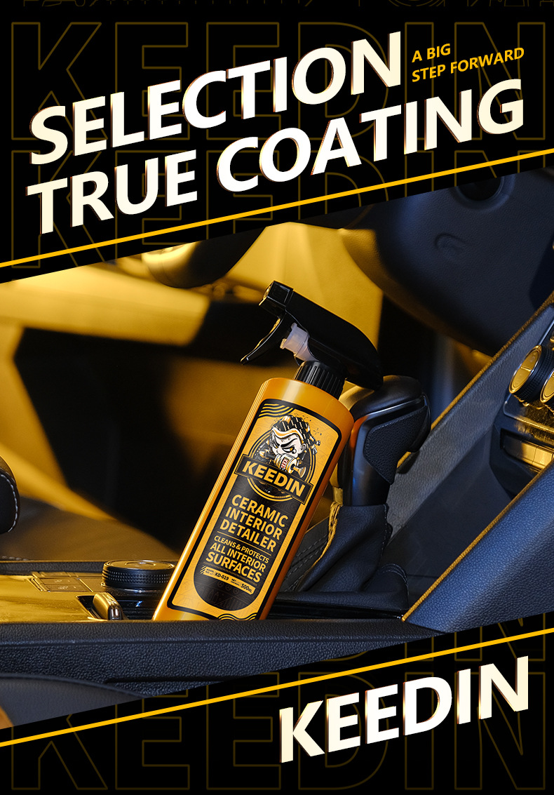 KEEDIN Qidian cross-border special interior coating agent maintenance agent car maintenance instrument panel leather cleaning agent