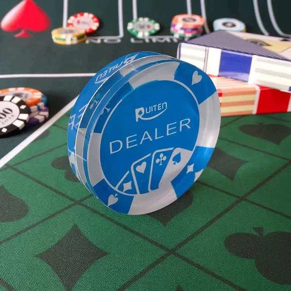 Zhuang Code Banker Zhuang Card Zhuang Pieces Press Card Texas Hold'em DEALER Zhuang Card Button Sign