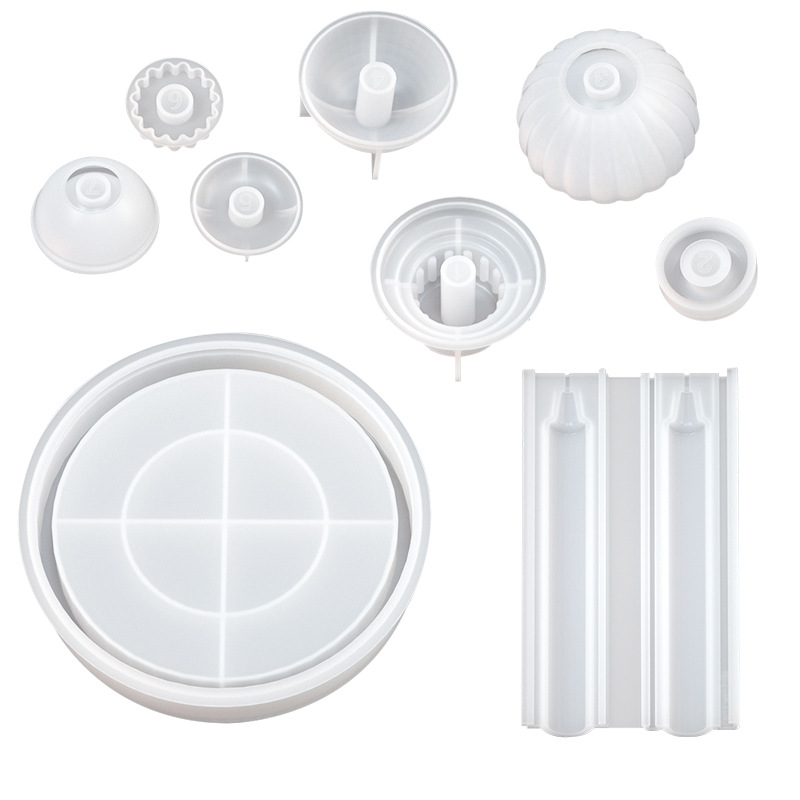 Molde para Candeleros Apilables de Silicona, para Manualidades DIY, para Velas Aromáticas image 5