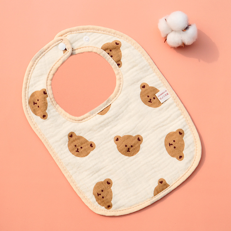 주름진 천 U자형 곰 머리