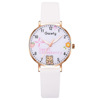 Cartoon cute universal women's watch, quartz watches, bracelet, set