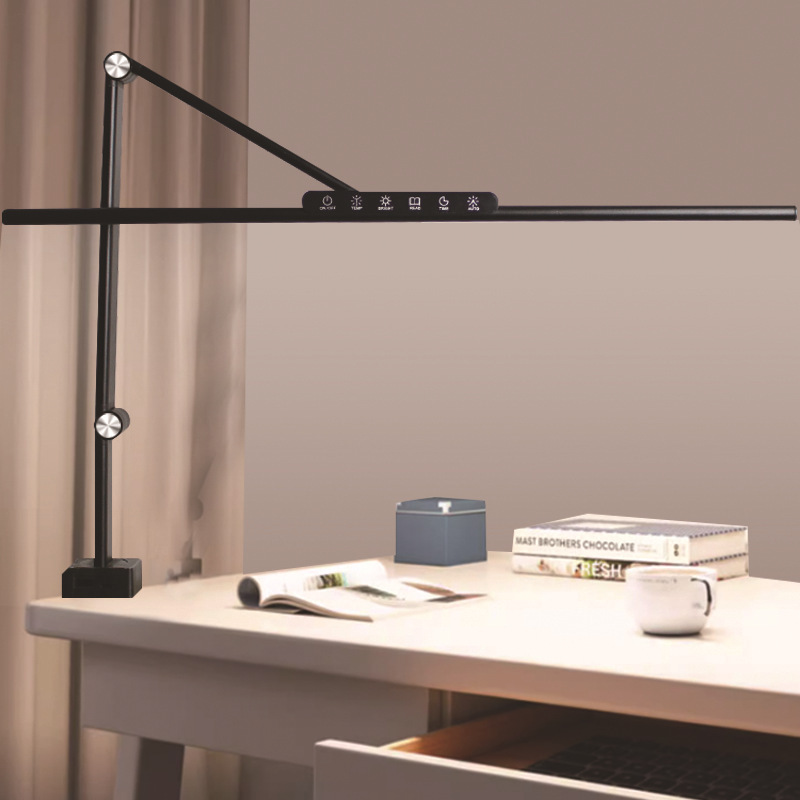 护眼LED夹灯电脑工作阅读灯曲面屏幕补光显示屏夹灯电竞儿童书桌
