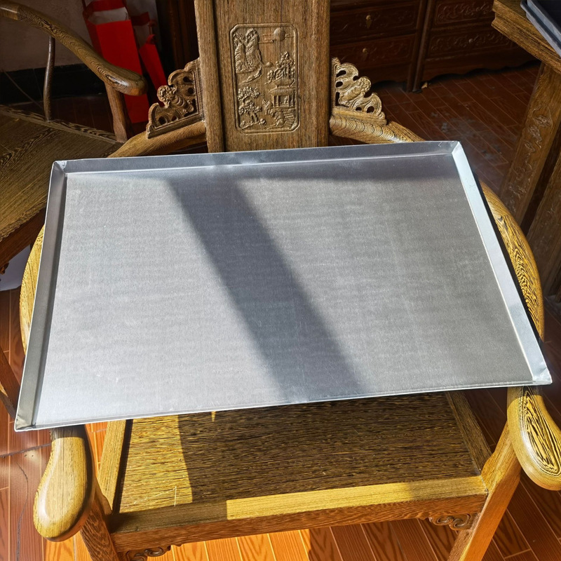 알루미늄 합금 직각 베이킹 트레이 2kg 두께 1.5mm (60*40*2cm)