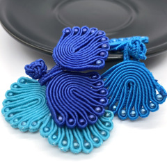 Susu DIY031A Nine-Bead Fan Collar Cheongsam Tang Suit Shoes Hanfu Children's Clothing Large Coat Costume Accessory Button Wholesale