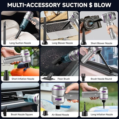 Car Vacuum Cleaner, Handheld Brushless Tozsoranlar
