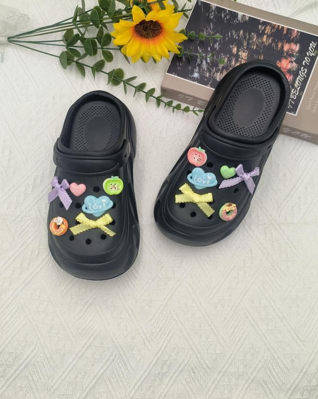 漫画ブリケット子供の下駄 DIY 夏の新アクセサリー樹脂ジュエリー卸売アクセサリーかわいいファッション|undefined
