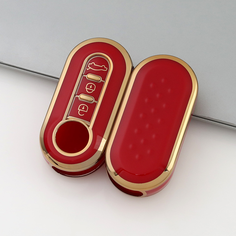 Suitable for Fiat 500 Boyue Bravo Iveco Ousheng Key Case All-inclusive High-end Personalized Buckle Protective Case