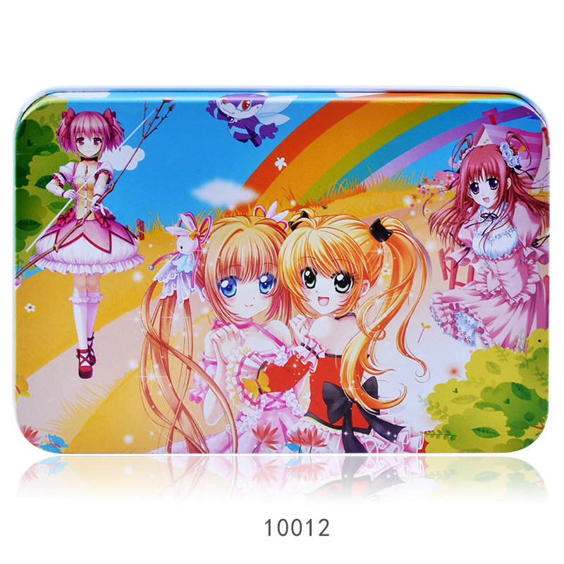 Transfronterizo 100 piezas de caja de hierro puzzle infantil educación temprana rompecabezas dibujos animados de madera agencia de educación plana al por mayor