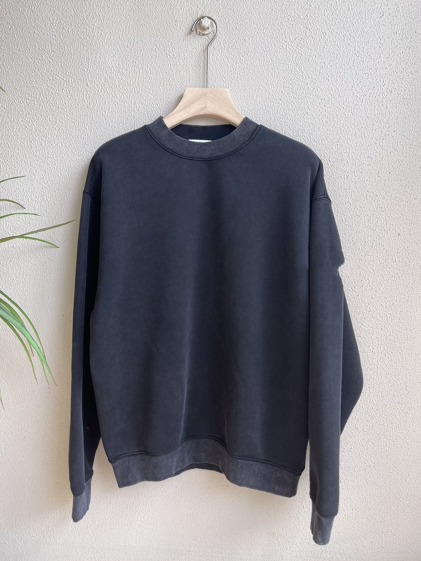 Suéter de lana 23SS en otoño e invierno pareja de invierno y cacho de camisa gruesa para hombre