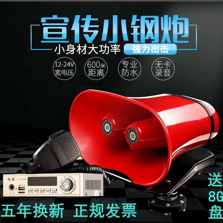 12 В громкоговоритель на открытом воздухе