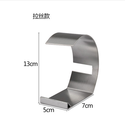 G 자형 미러 실버 벨트 랙