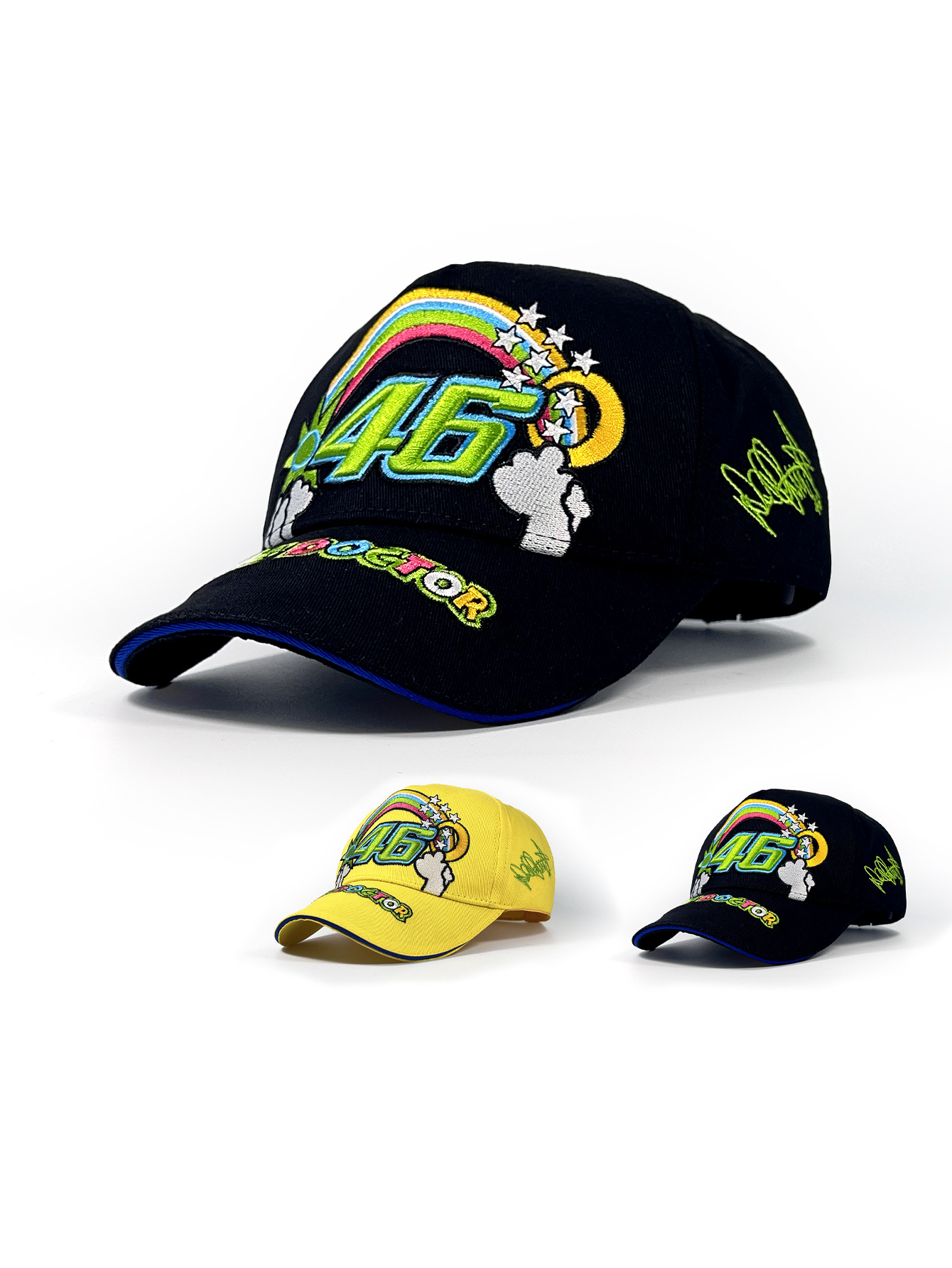 Sombreros deportivos al aire libre para motociclistas para hombres y mujeres sombreros de béisbol casuales sombreros de carreras al aire libre para hombres sombreros de lengua de bordado digital