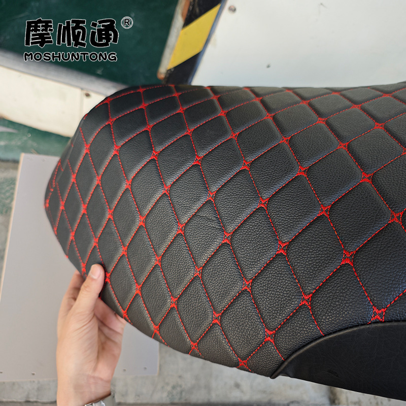 Suitable for Haojue Vf125 Motorcycle Sun-Proof and Waterproof Seat Cover, Thickened Leather Anti-Scalding Seat Cover