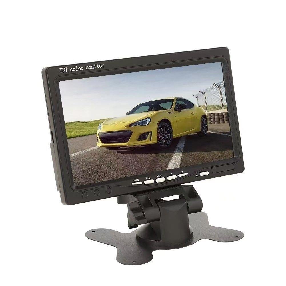 7inch Hd Lotus Head Ccd Analog Signal 12V14V Truck Reversing Camera Harvester Reversing Modification Vehicle Carrier Color