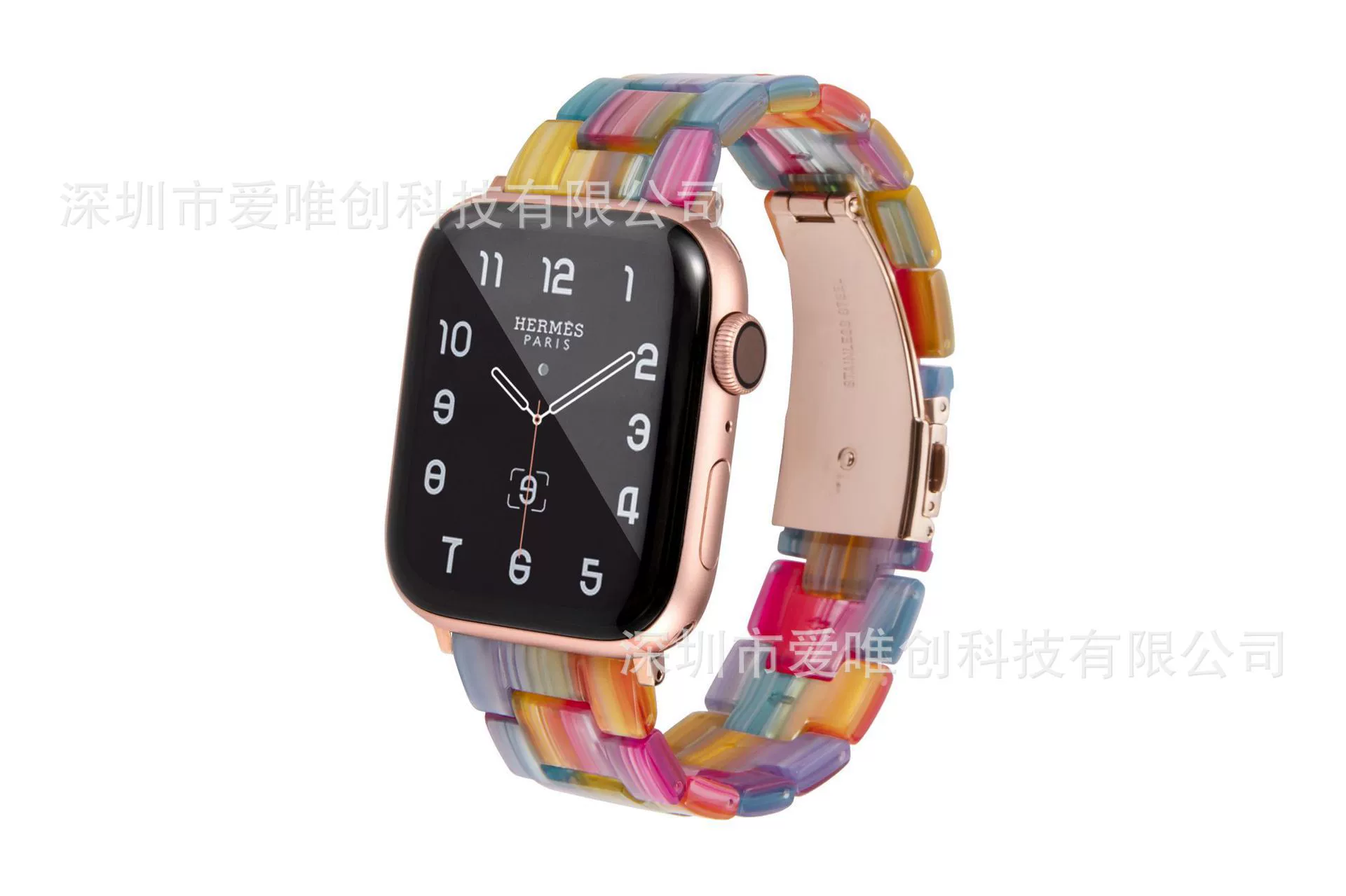 [Совместимый с Apple Watch7/7s/8/9 смола браслет смола跨境 экологичный iwatch браслет]