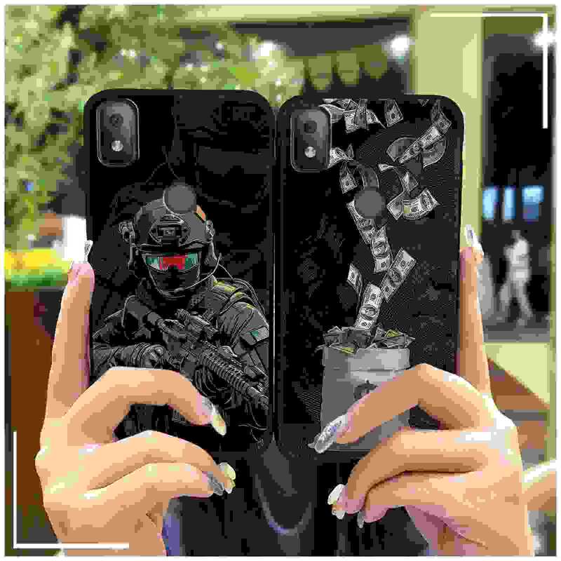 Suitable for TCL phone cases, luxurious texture, simple and youthful, cartoon soft case, personalized new model, dustproof, fun for couples Suitable for TCL phone cases, luxurious texture, simple and youthful, cartoon soft case, personalized new model, dustproof, fun for couples