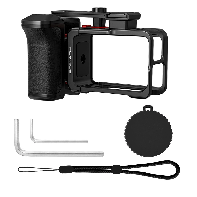 DJI, compatible handle, set, sports protective camera, accessories, 3/5