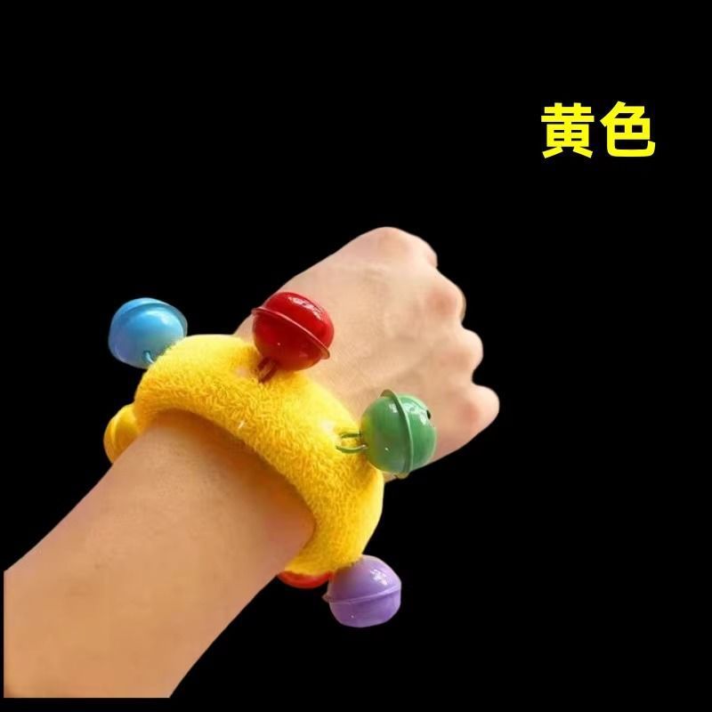 幼児学生手首ベルフラワースポーツ運動小道具 7 色ベルゴムバンドブレスレット新年子供のダンスパフォーマンス|undefined