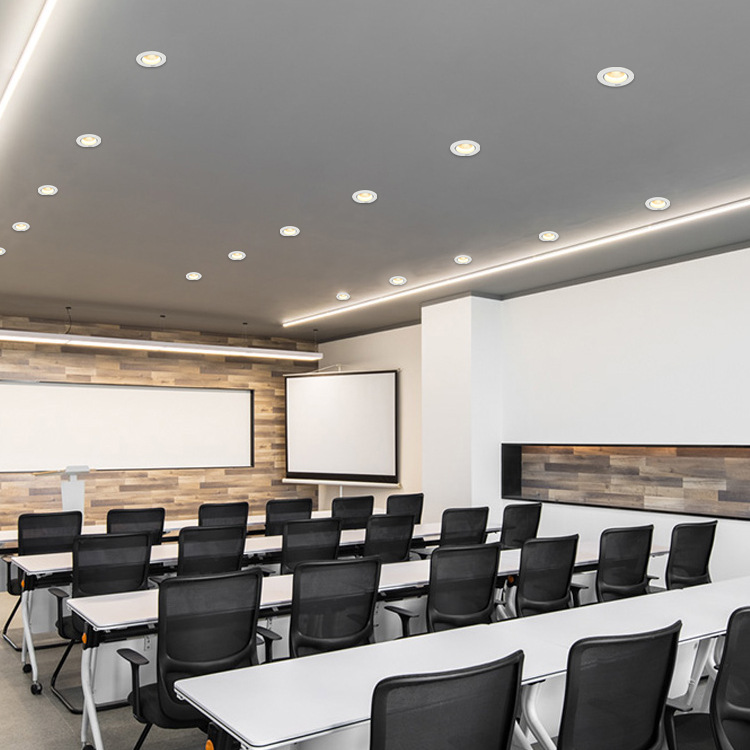 Home Living Cob Embedded Recessed Downlight Flush Mount Wall Wash Spotlight Focused LED Downlight Hotel Engineering