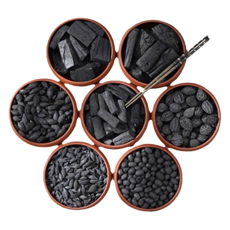 Cooking Tea Barbecue Charcoal Longan Olive Chrysanthemum Wulan Ganoderma lucidum Ding Charcoal Smokeless White Frost Charcoal Kung Fu Cooking Tea Charcoal