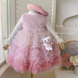 童连衣裙;童套装;普通外套