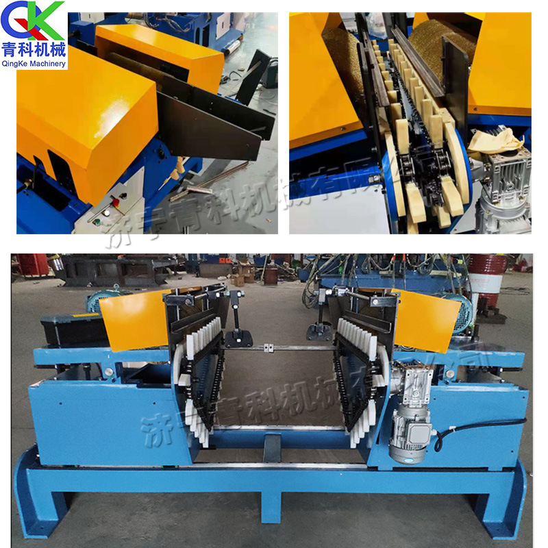 机械制造方管圆管去毛刺机 五金冲压管材倒角机 自动金属管抛光机