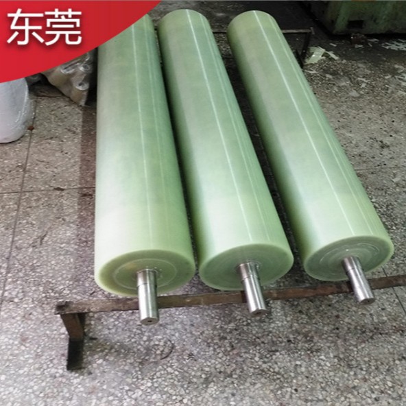 聚氨酯胶辊耐高温熔喷布机压料包胶滚筒流水线输送带无动力滚筒