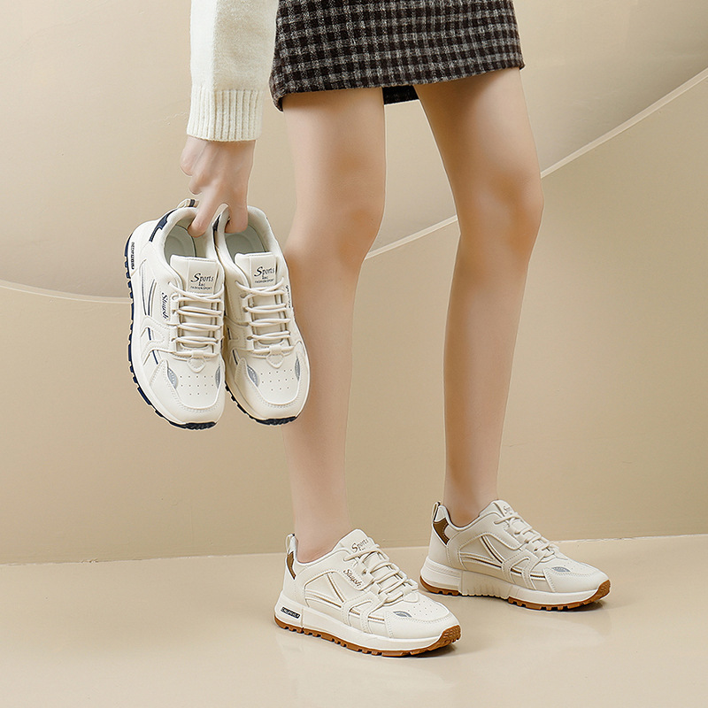 Calzado deportivo 2024 primavera y otoño zapatos para correr de todo fósforo para mujer zapatos casuales para mujer Forrest Gump zapatos para mujer zapatos para papá transfronterizos Douyin