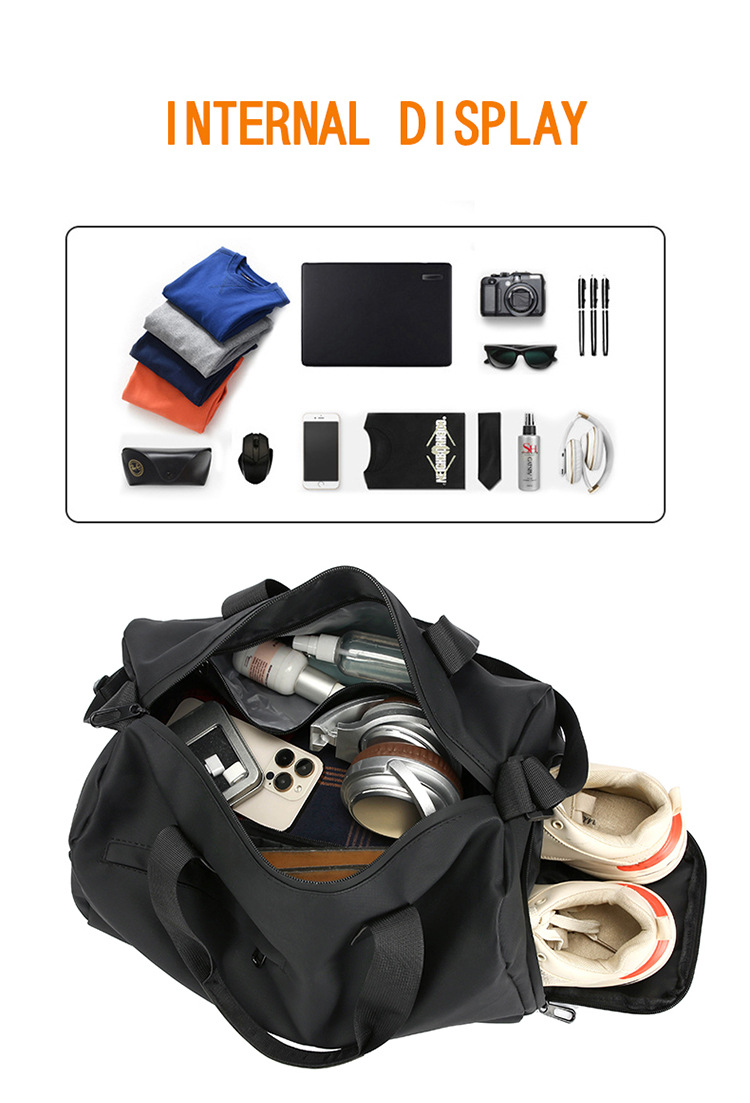 Kurztourenrucksack leichte Reisetasche Handgepäck Fitnesstasche Herren Nasstasche Schwimmtasche Umhängetasche Sporttasche