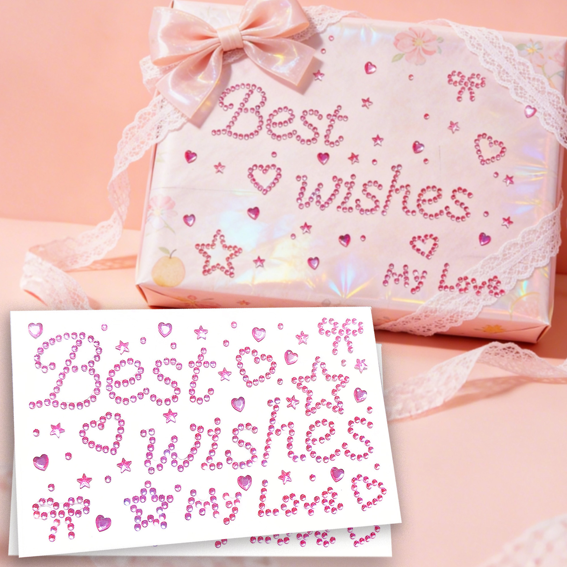 Best wishes | pink