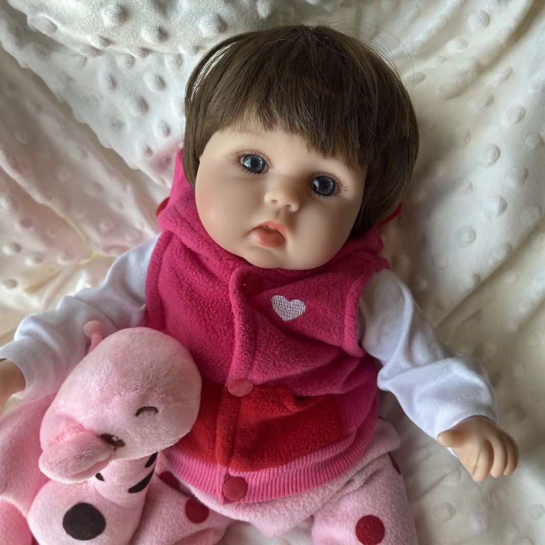 공장 16 인치 LUCY REBORN 인형 시뮬레이션  중생 인형 대외 무역 전자 상거래 공급