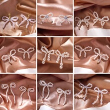 �W���羳���u�Ʒ �����Y��ʽ���K��� ���s������BowEarring���h