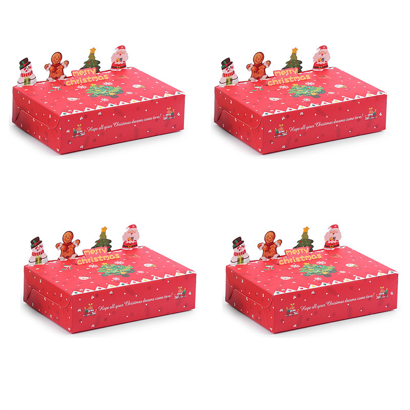 クリエイティブクリスマス立体クッキーボックスクリスマスプレゼント賞品プレゼントクリスマスプレゼント箱ギフトボックス卸売り|undefined