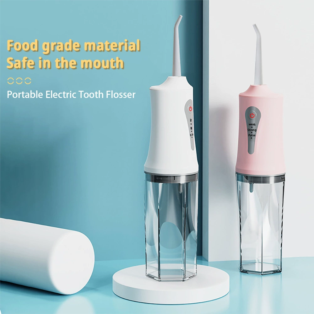 Cross -border distribution portable household electric tooth tooth waters waterproof pulse cleansing tooth cleaner tooth flusher