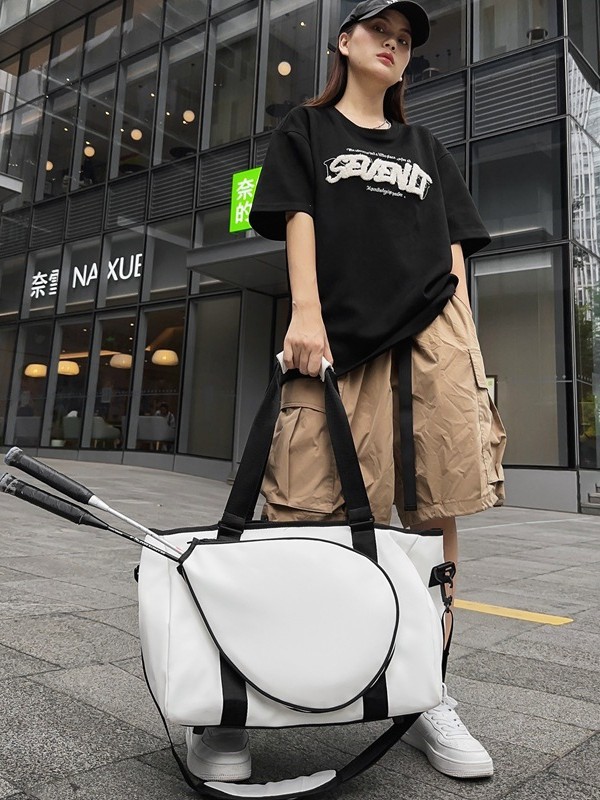 Bolsa de raqueta de bádminton de gran capacidad para hombres y mujeres, bolso de mochila, ropa deportiva, bolso de tenis, bolso de gimnasio portátil image 3